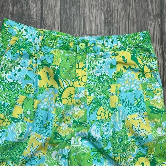 LILLY PULITZER Vintage White Label Koala Sun Bermuda Shorts Key West - Picture 11 of 16